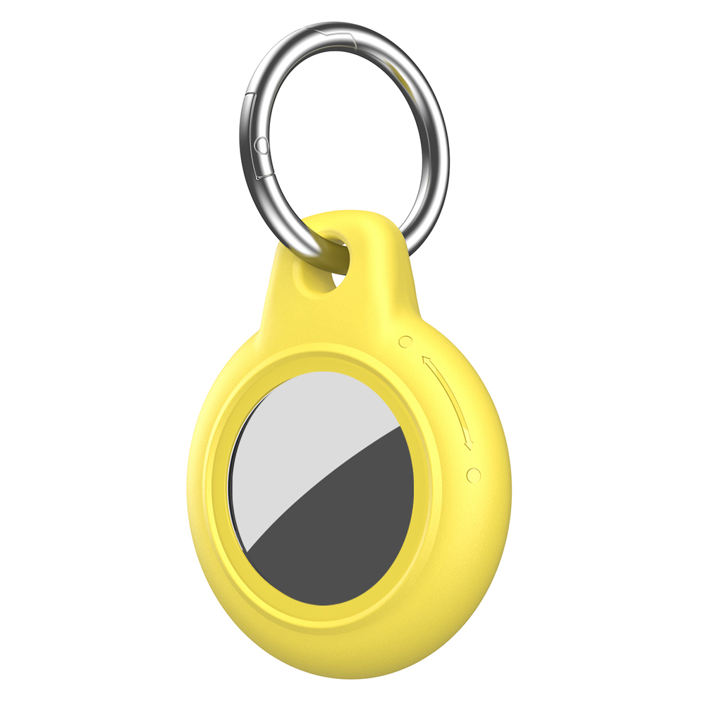 Levně AQUA GUARD Vodotěsný obal pro Apple AirTag žlutý