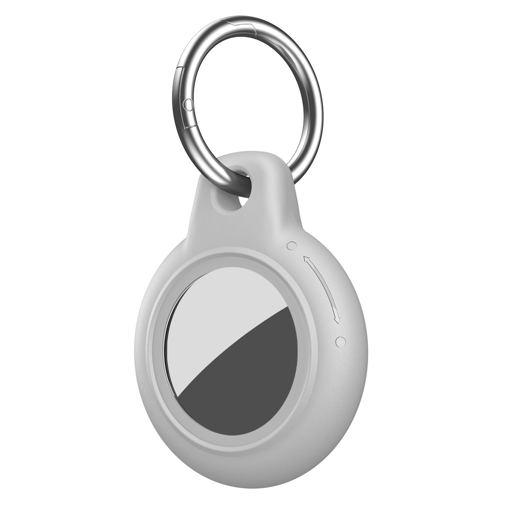 Levně AQUA GUARD Vodotěsné pouzdro pro Apple AirTag šedé