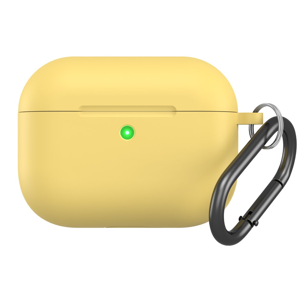 Levně HOOK Silikonový obal pro Apple AirPods Pro 3 žlutý
