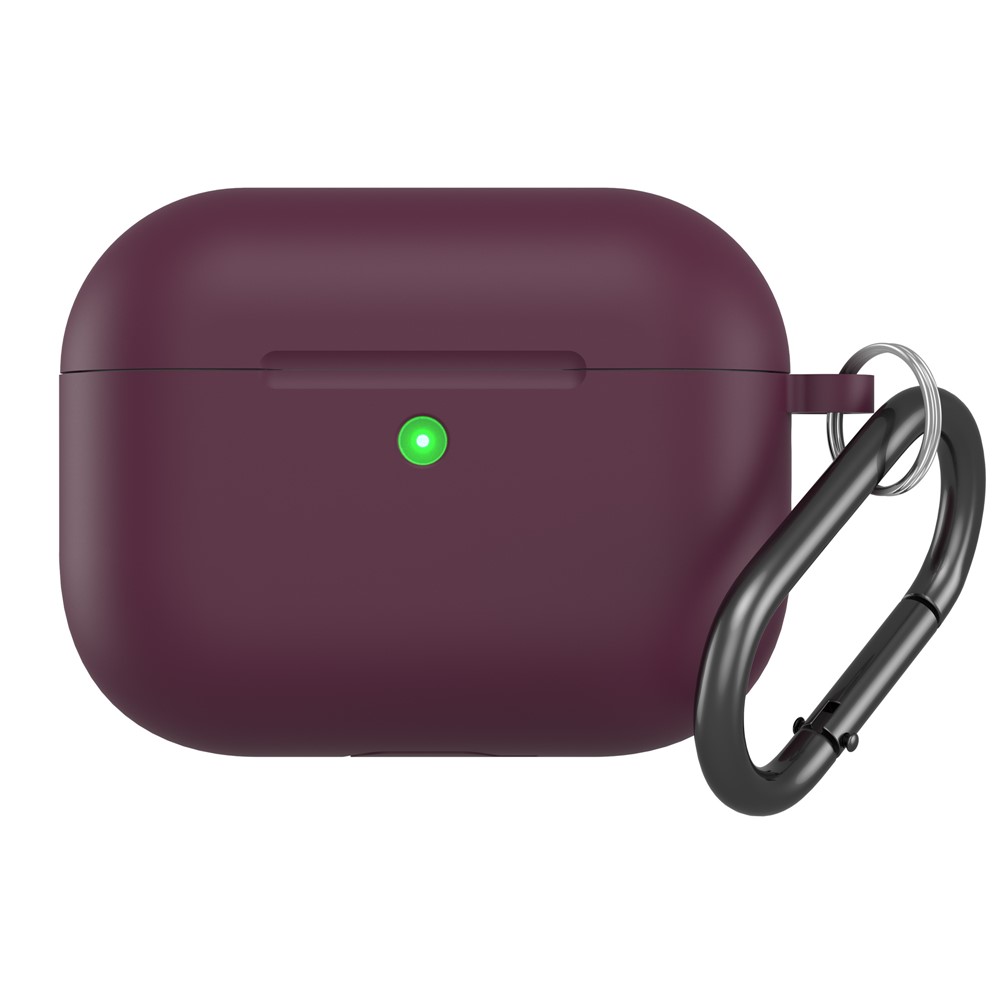 Levně HOOK Silikonový obal pro Apple AirPods Pro 3 bordó