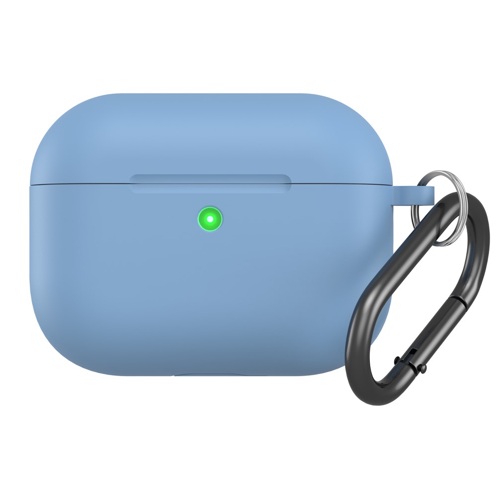 Levně HOOK Silikonový obal pro Apple AirPods Pro 3 světle modrý