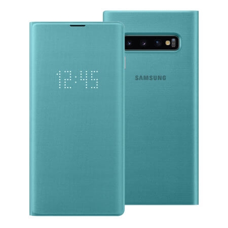 SAMSUNG LED VIEW (EF-NG973PGEGWW) Samsung Galaxy S10 zelený