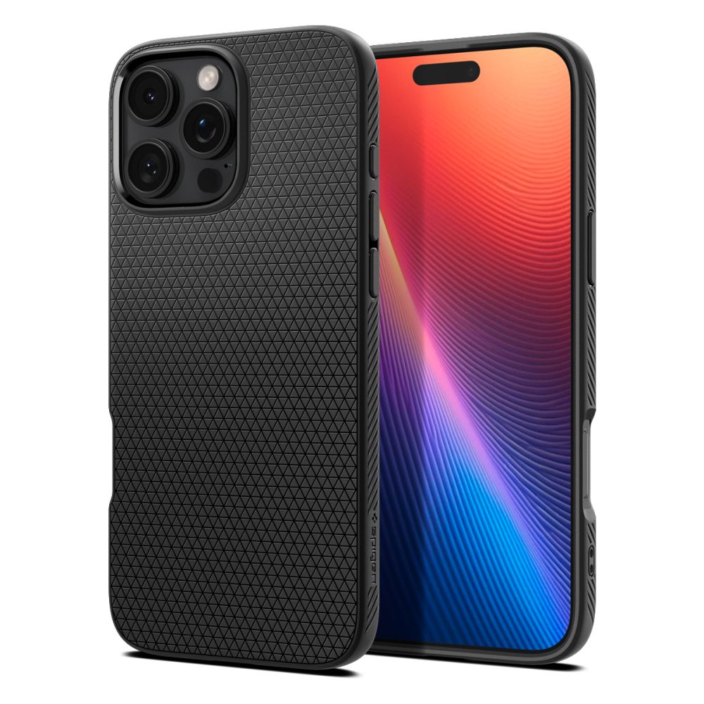 Levně SPIGEN LIQUID AIR Ochranný kryt pro Apple iPhone 16 Pro Max MATTE BLACK