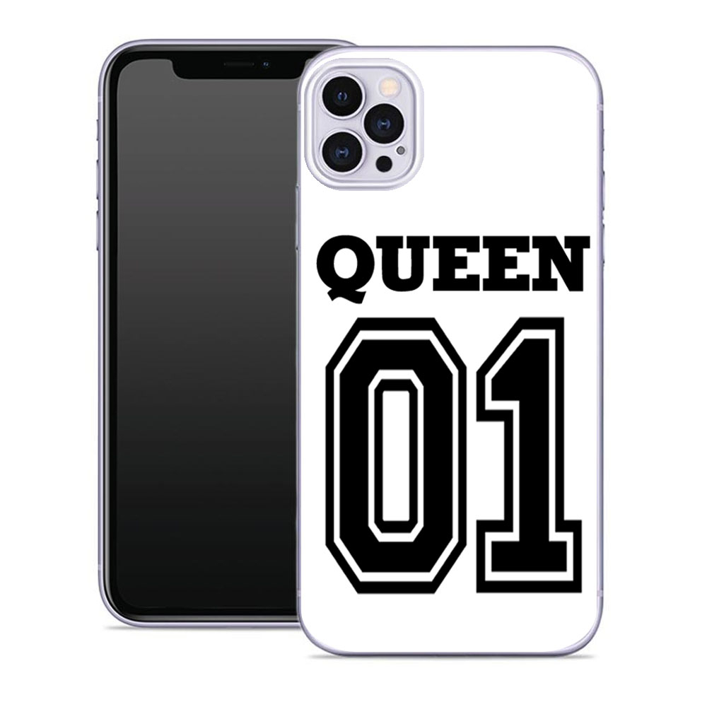 Levně MY ART Ochranný kryt Apple iPhone 12 / iPhone 12 Pro QUEEN (030)