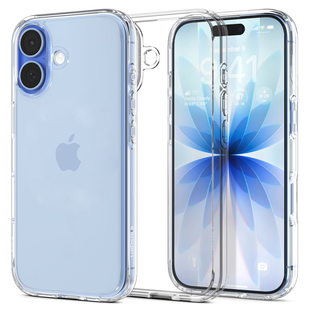 Levně SPIGEN VELMI HYBRIDNÍ Ochranný kryt Apple iPhone 17 PRŮHLEDNÝ