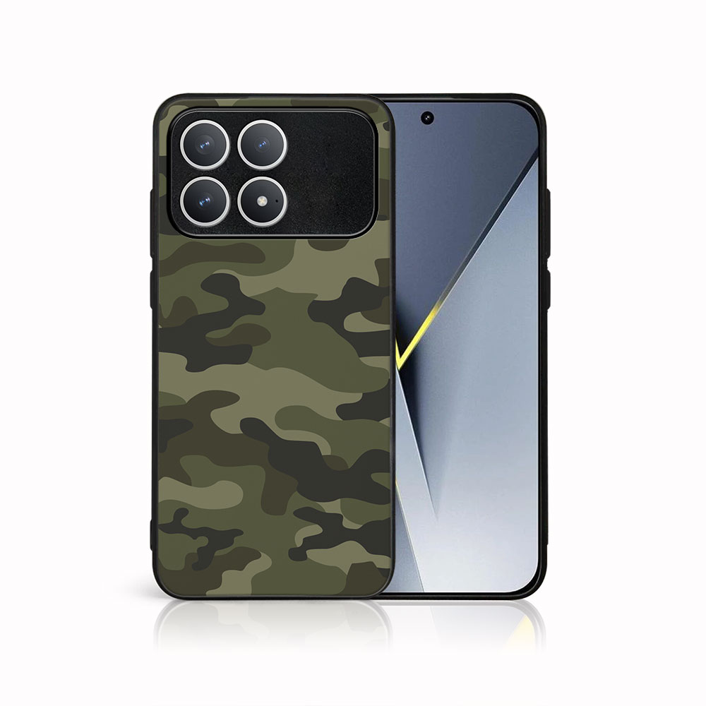 Levně MY ART Ochranný kryt pro POCO F8 Pro GREEN CAMO (235)