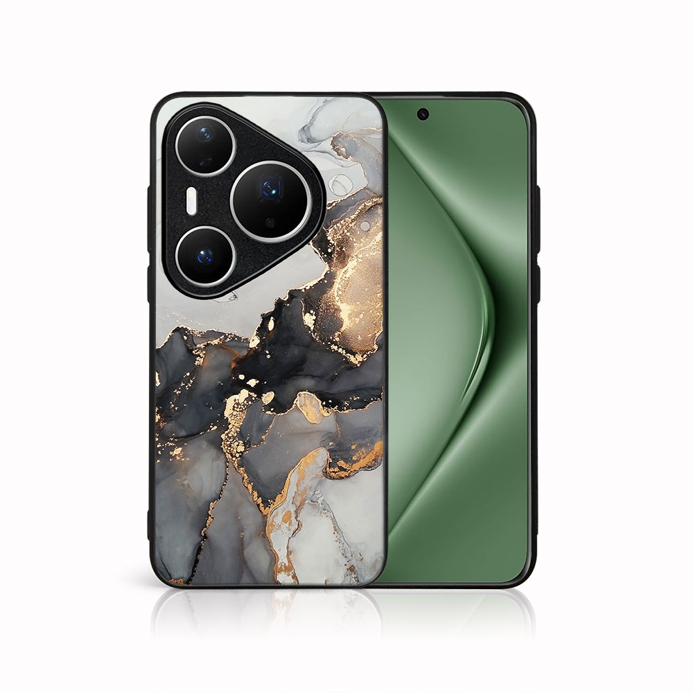 Levně MY ART Ochranný kryt pro Huawei Pura 80 Pro GREY MARBLE (140)