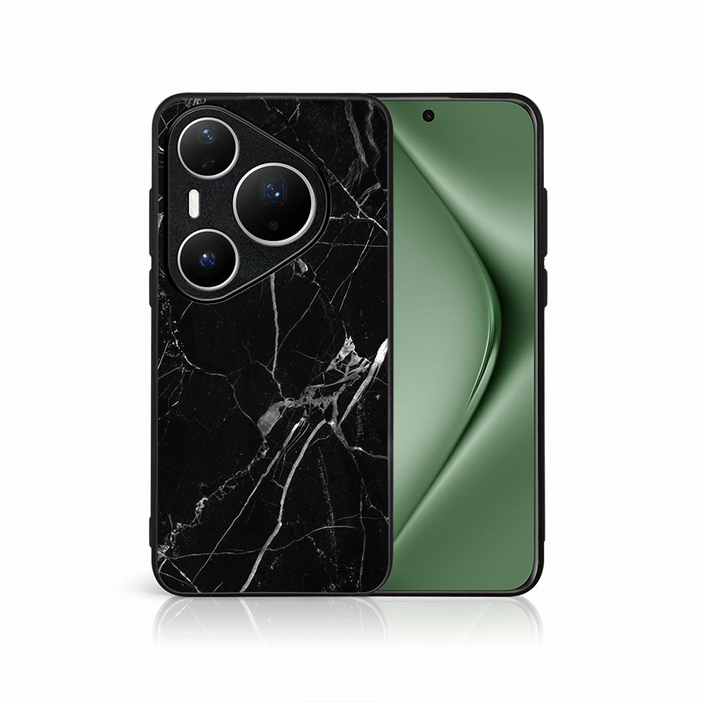 Levně MY ART Ochranný kryt pro Huawei Pura 80 Pro BLACK MARBLE (142)