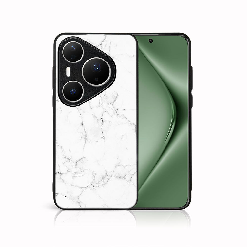 Levně MY ART Ochranný kryt pro Huawei Pura 80 Pro WHITE MARBLE (144)