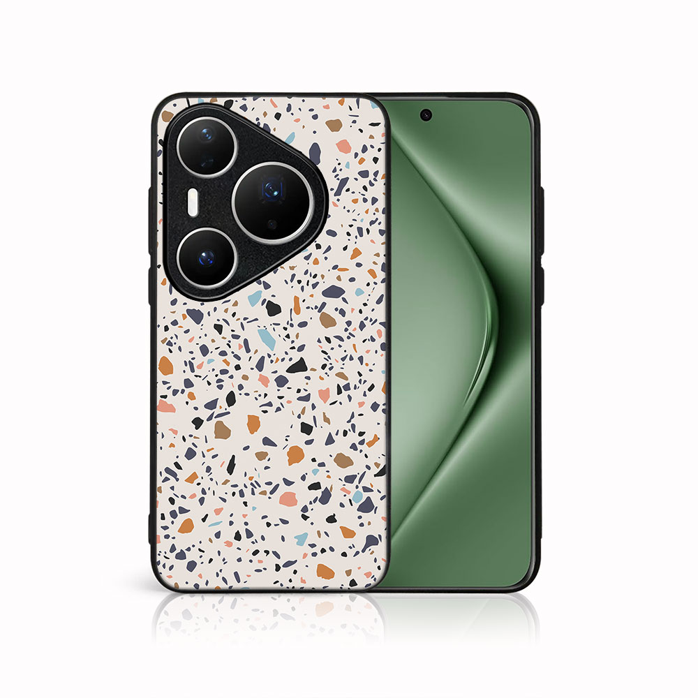 Levně MY ART Ochranný kryt pro Huawei Pura 80 Ultra BEIGE TERRAZZO (162)