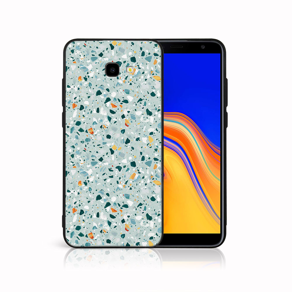 Levně MY ART Ochranný kryt pro Samsung Galaxy J4 Plus (J415) BLUE TERRAZZO (164)