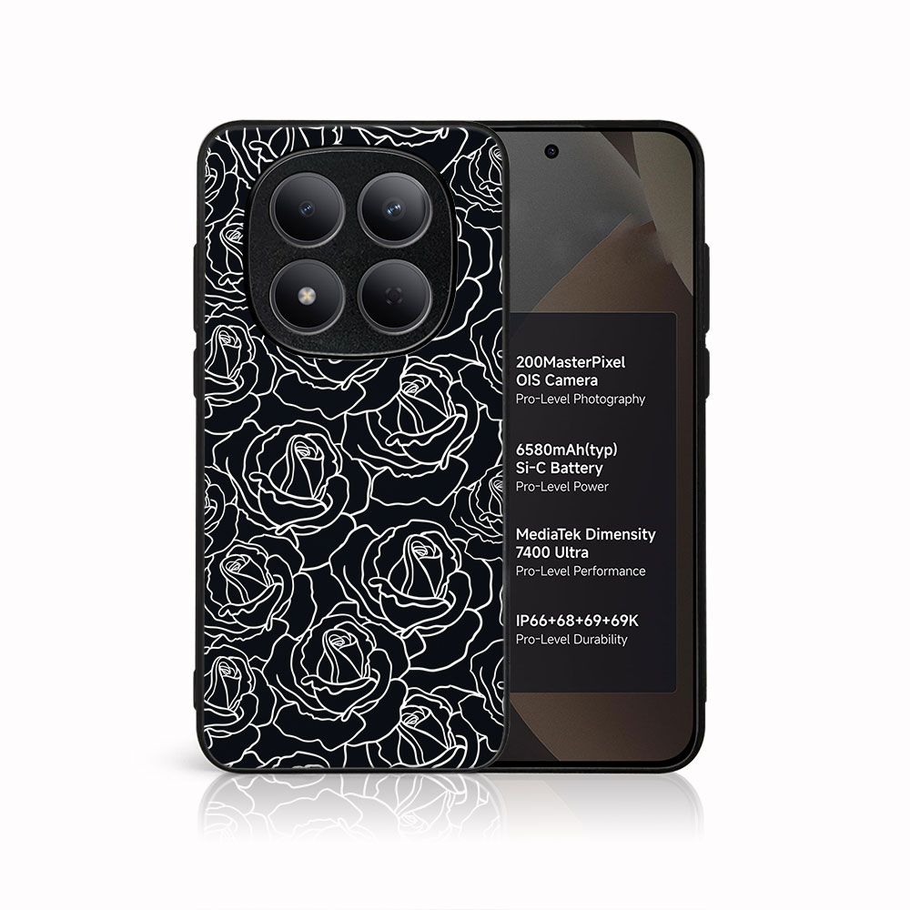 Levně MY ART Ochranný kryt pro Xiaomi Redmi Note 15 Pro ROSES (172)
