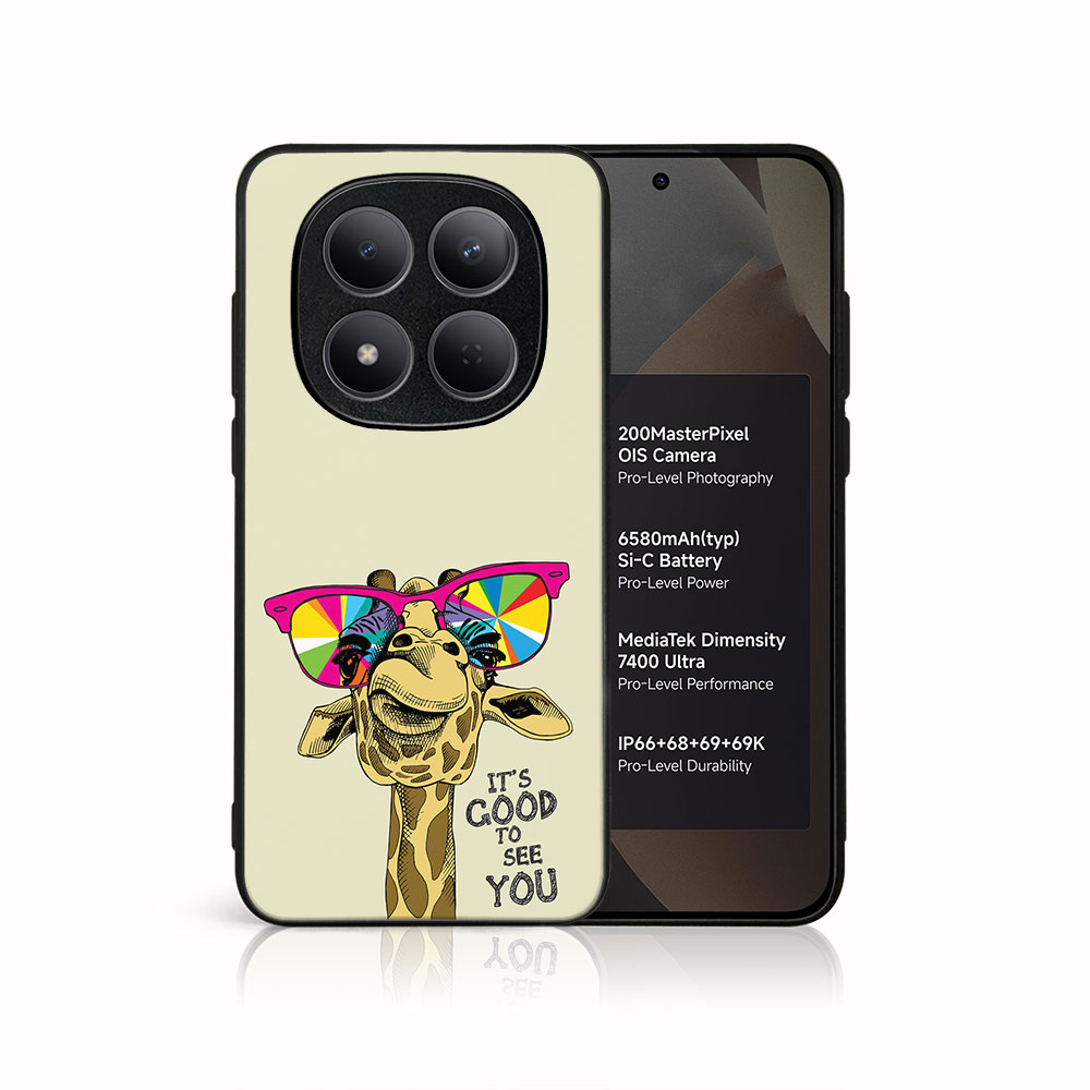 Levně MY ART Ochranný kryt pro Xiaomi Redmi Note 15 Pro GIRAFFE (180)