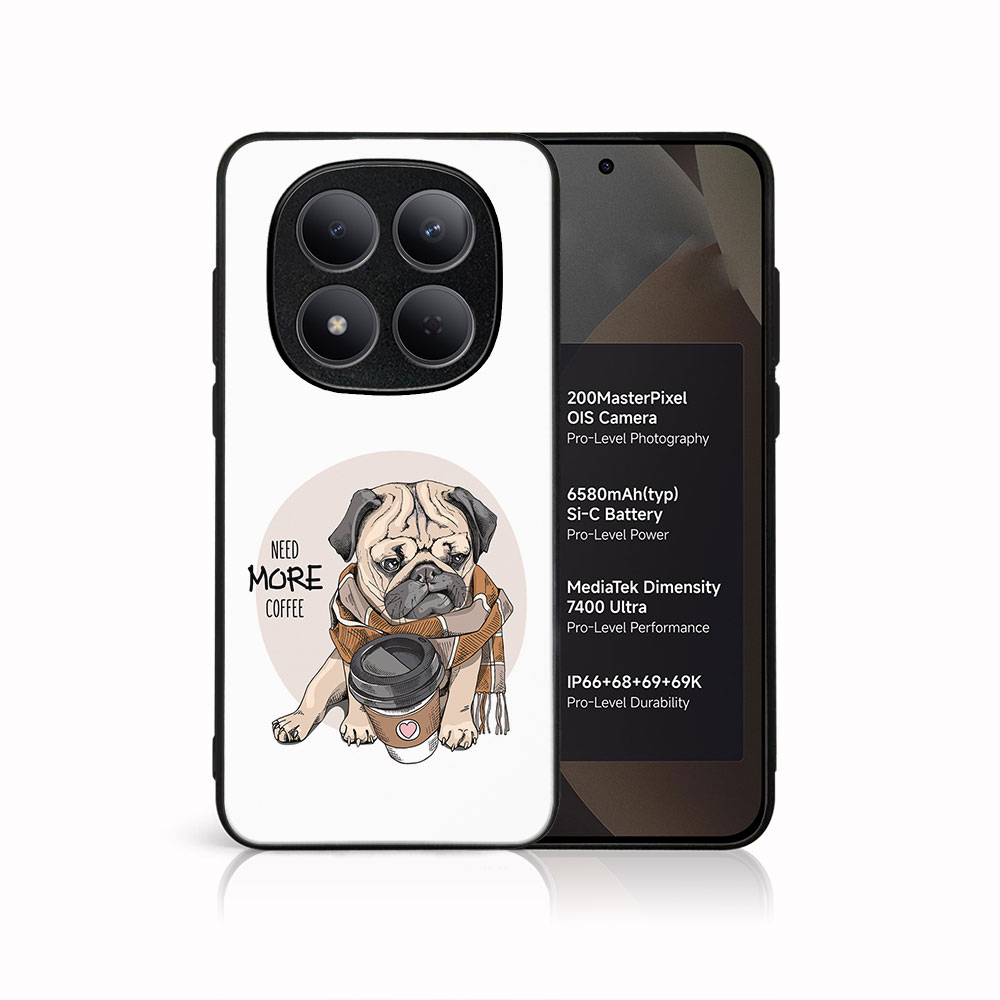 Levně MY ART Ochranný kryt pro Xiaomi Redmi Note 15 Pro+ 5G MORE COFFEE (184)