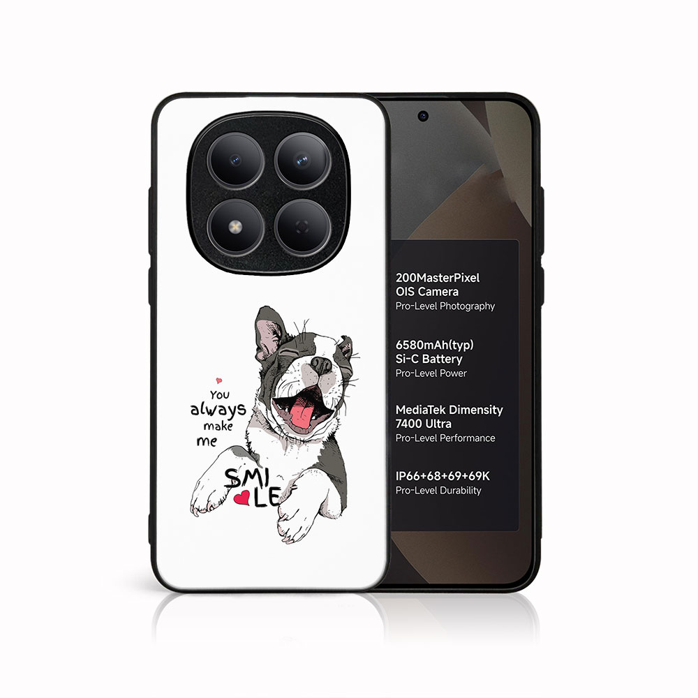 Levně MY ART Ochranný kryt pro Xiaomi Redmi Note 15 Pro SMILE (189)