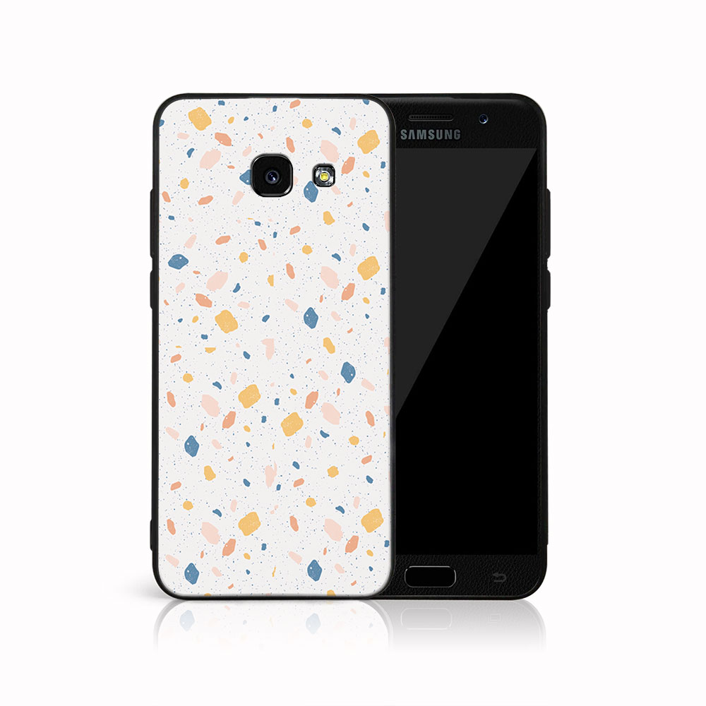 Levně MY ART Ochranný kryt pro Samsung Galaxy A5 2017 (A520) ORANGE TERRAZZO (165)
