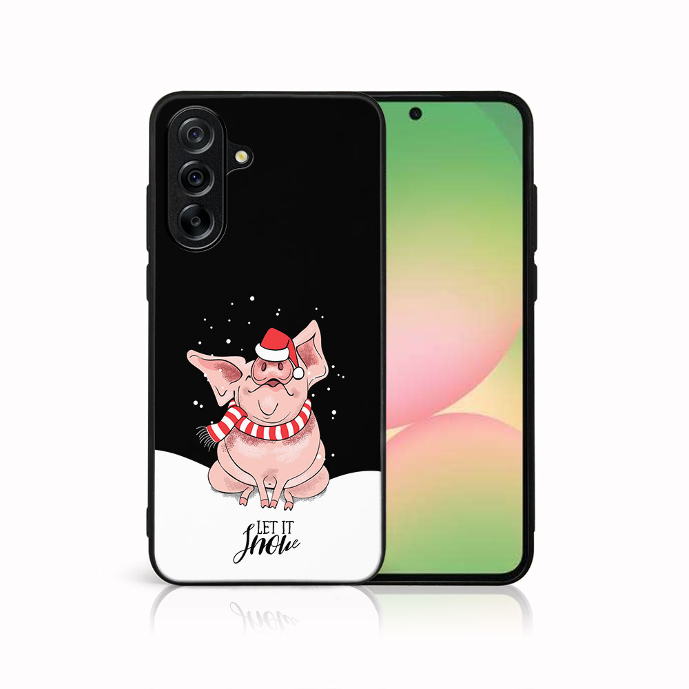 Levně MY ART Ochranný kryt pro Samsung Galaxy A57 LET IT SNOW (075)