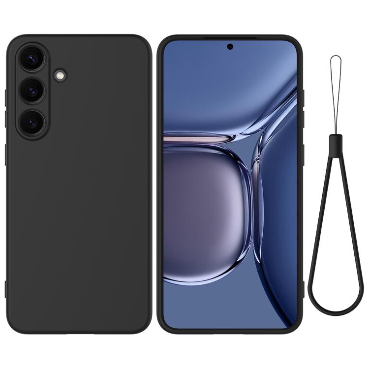Levně RUBBER Ochranný kryt pro Samsung Galaxy S25 FE černý