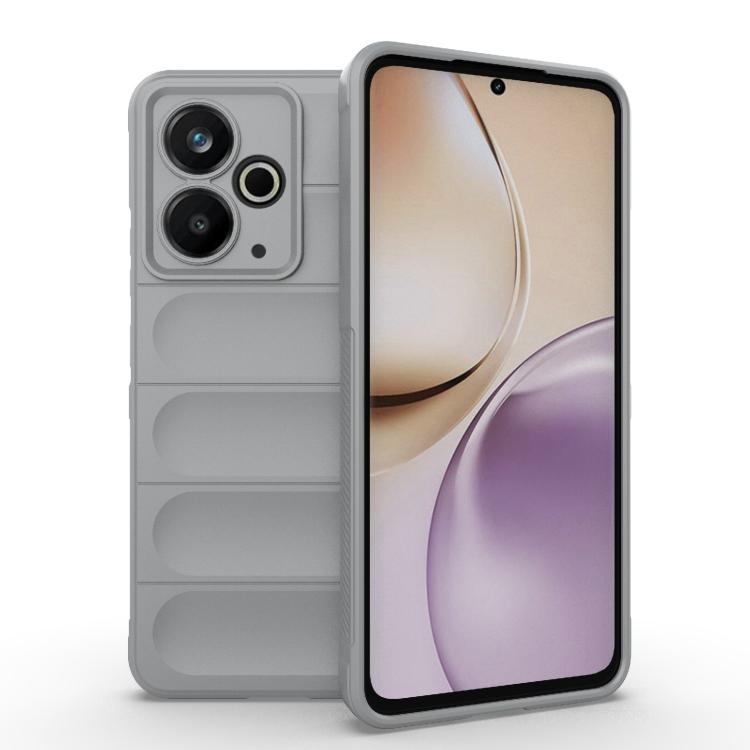 Levně STEPS Ochranný kryt pro Realme 14T 5G světle šedý