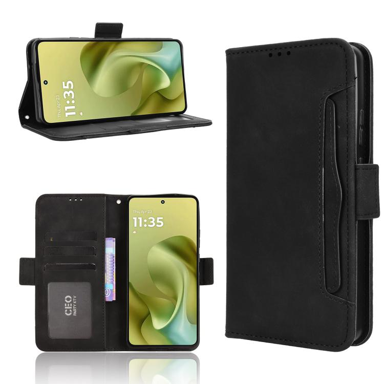 Levně SLOT Peněženkový obal pro Motorola Moto G86 Power 5G černý