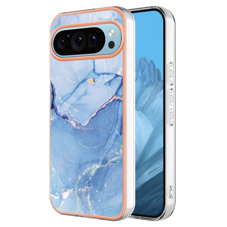 Levně IMD MARBLE Ochranný kryt pro Google Pixel 9 Pro XL BLUE