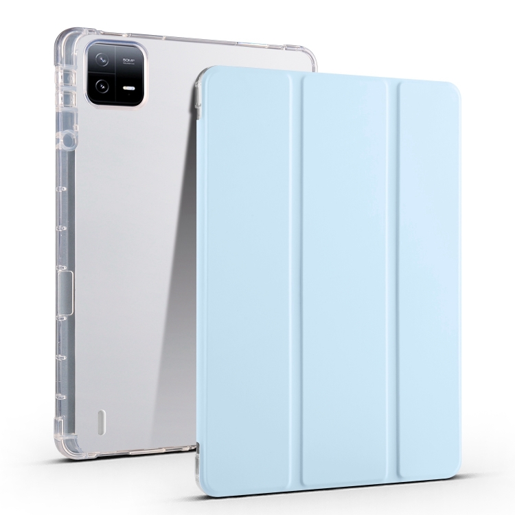 Levně CRYSTAL Ochranný kryt pro Xiaomi Pad 7 / Pad 7 Pro / Pad 8 / Pad 8 Pro světle modrý