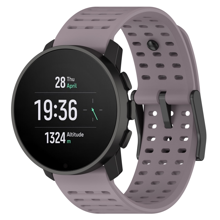 Levně AIRY Silikonový řemínek pro Suunto Race / Suunto Race S fialový