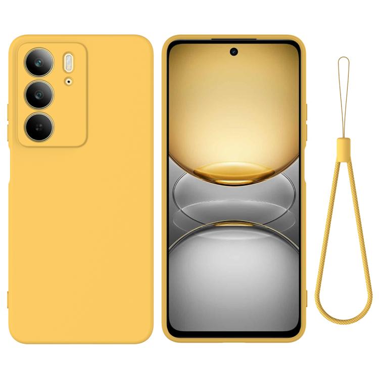 Levně RUBBER Ochranný kryt pro Realme C75 / Realme 14x 5G žlutý