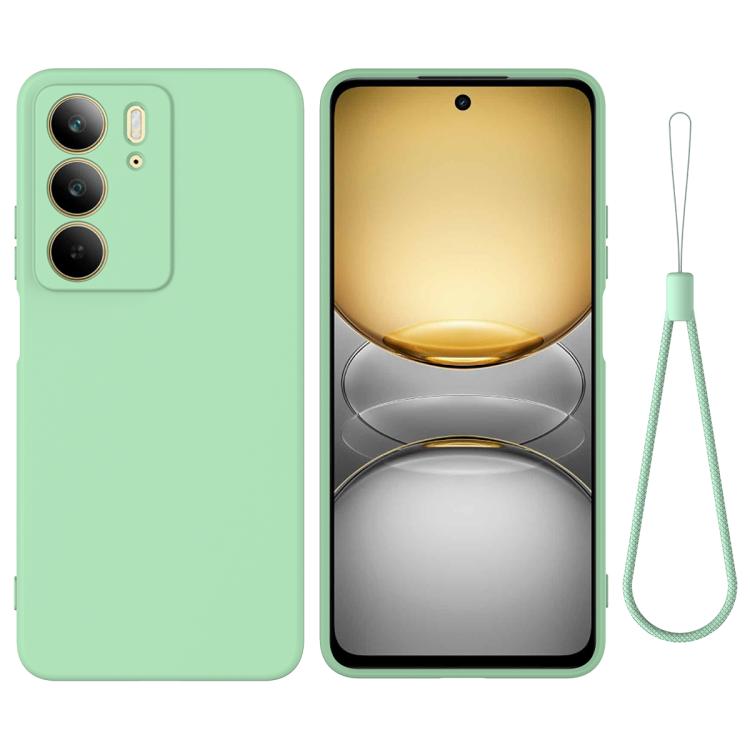 Levně RUBBER Ochranný kryt pro Realme C75 / Realme 14x 5G zelený