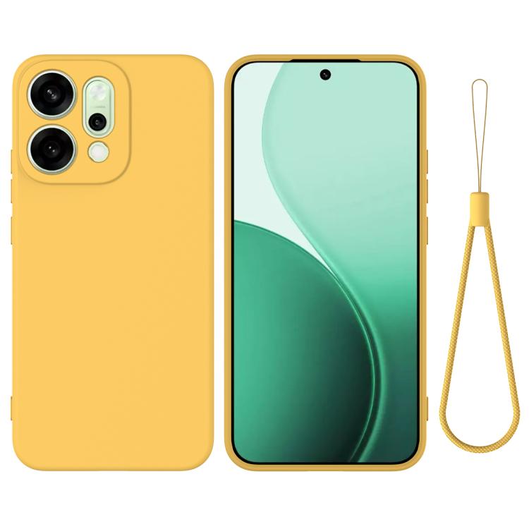 Levně RUBBER Ochranný obal pro Oppo Reno14 5G žlutý