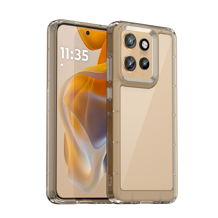 CRYSTAL Ochranný kryt pro Motorola Edge 60 Neo / 50 Neo / ThinkPhone 25 šedý