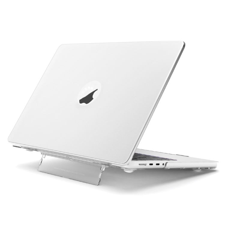 Levně FROST Obal pro Macbook Air 13 (M2 / M3 / M4 / M5) A2681 / A3113 / A3240 / A3449 bílý