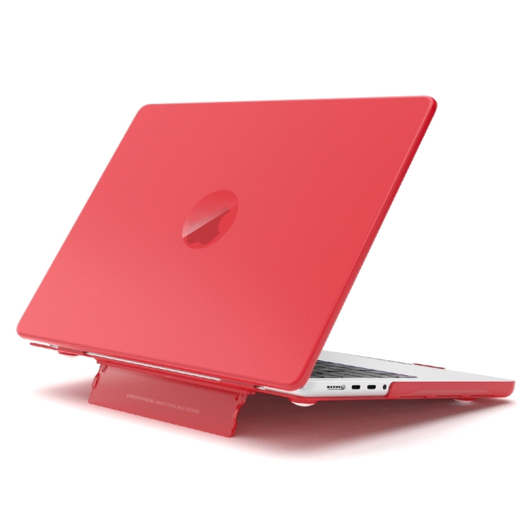 Levně FROST Obal pro Macbook Air 13 (M2 / M3 / M4 / M5) A2681 / A3113 / A3240 / A3449 červený