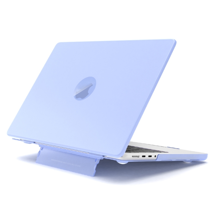 Levně FROST Obal pro Macbook Air 13 (M2 / M3 / M4 / M5) A2681 / A3113 / A3240 / A3449 fialový