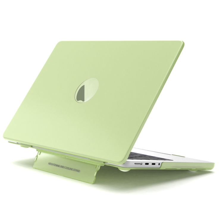 Levně FROST Obal pro Macbook Air 13 (M2 / M3 / M4 / M5) A2681 / A3113 / A3240 / A3449 světlezelený