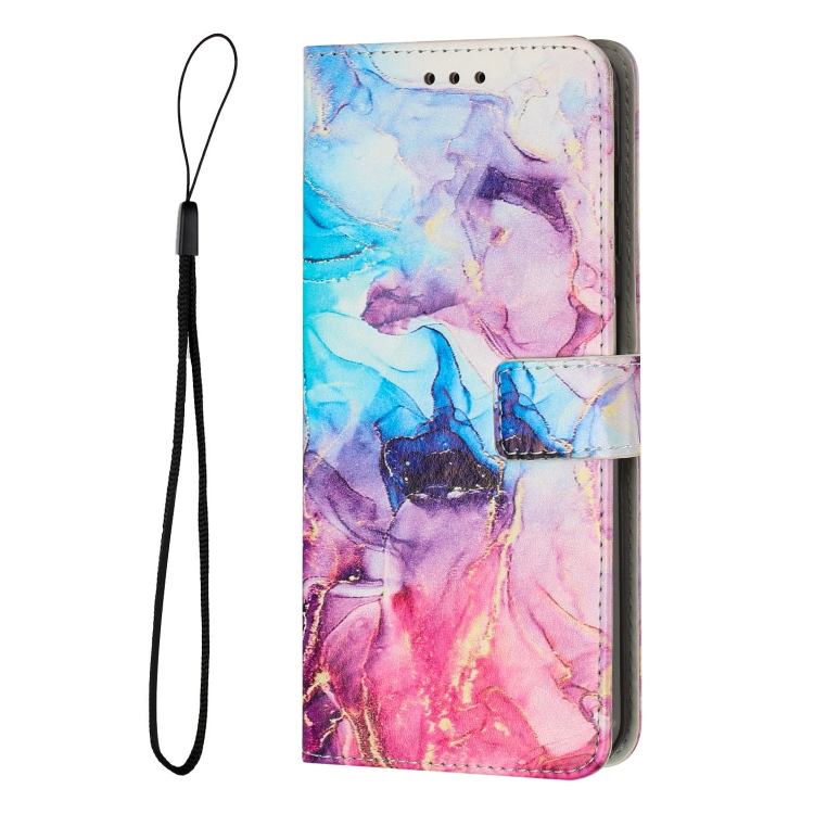 Levně ART MARBLE Peněženkový kryt pro Xiaomi Redmi Note 14 Pro 5G / Poco X7 BLUE PURPLE