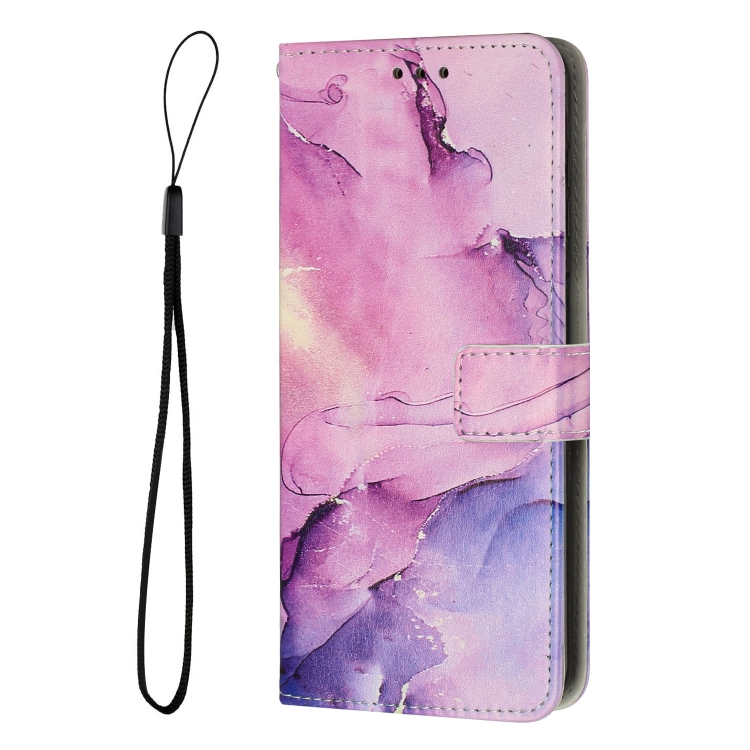 Levně ART MARBLE Peněženkový kryt pro Xiaomi Redmi Note 14 Pro 5G / Poco X7 PURPLE