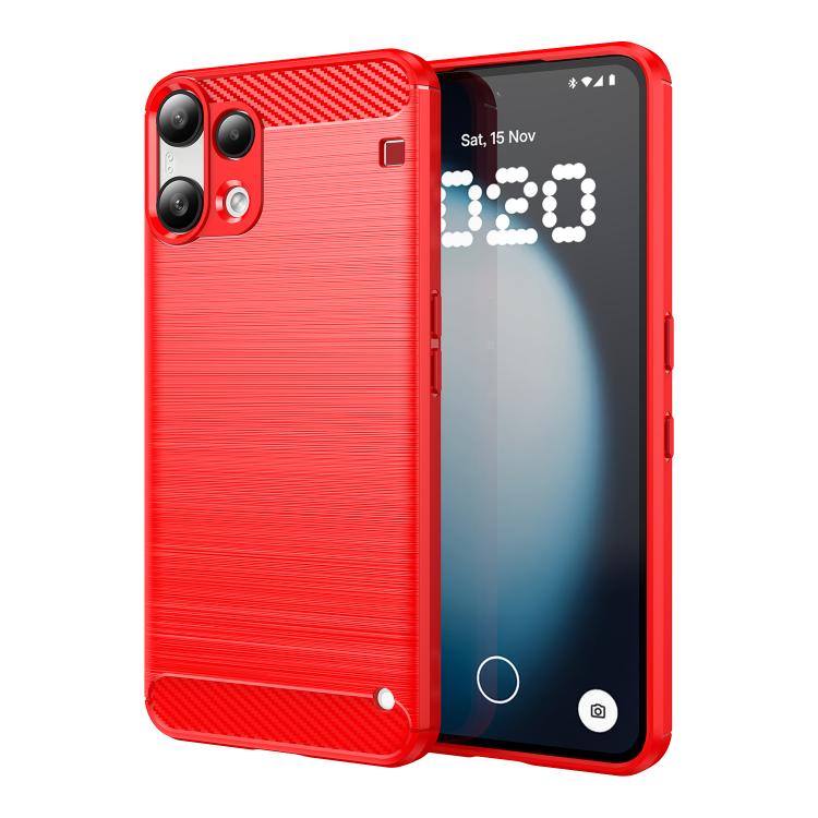 Levně FLEXI TPU Ochranný obal Nothing Phone 3a Lite červený