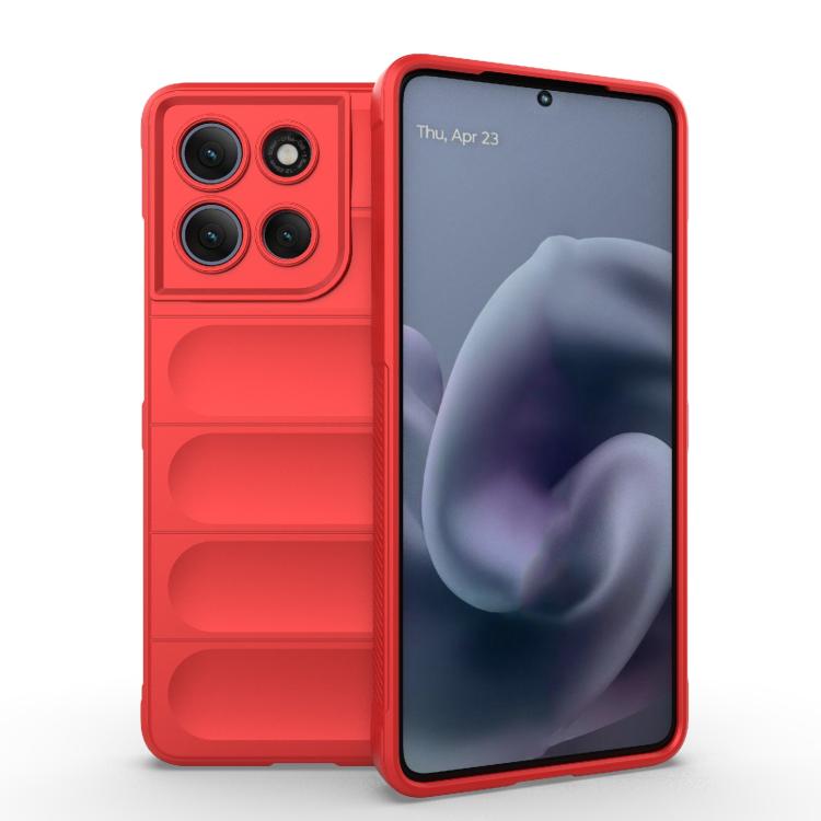 Levně STEPS Ochranný kryt pro Motorola Moto G86 Power 5G červený