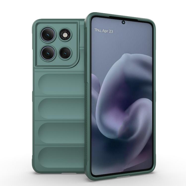 Levně STEPS Ochranný kryt pro Motorola Moto G86 Power 5G zelený