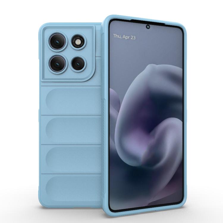 Levně STEPS Ochranný kryt pro Motorola Moto G86 Power 5G světle modrý