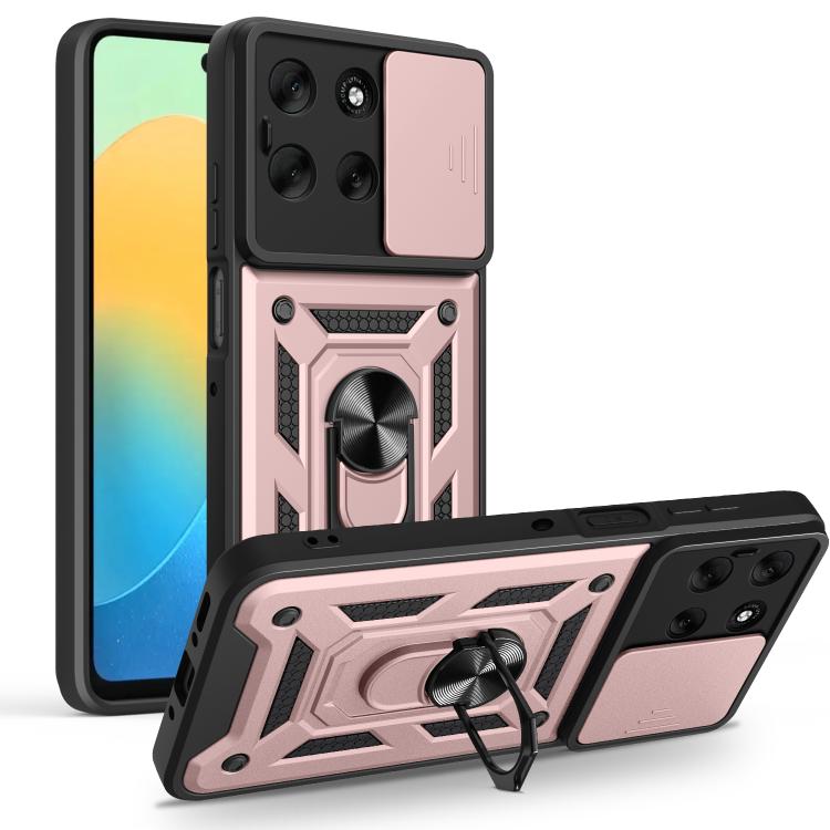 Levně RING CAMERA Kryt s držákem pro Motorola Moto G56 5G růžový