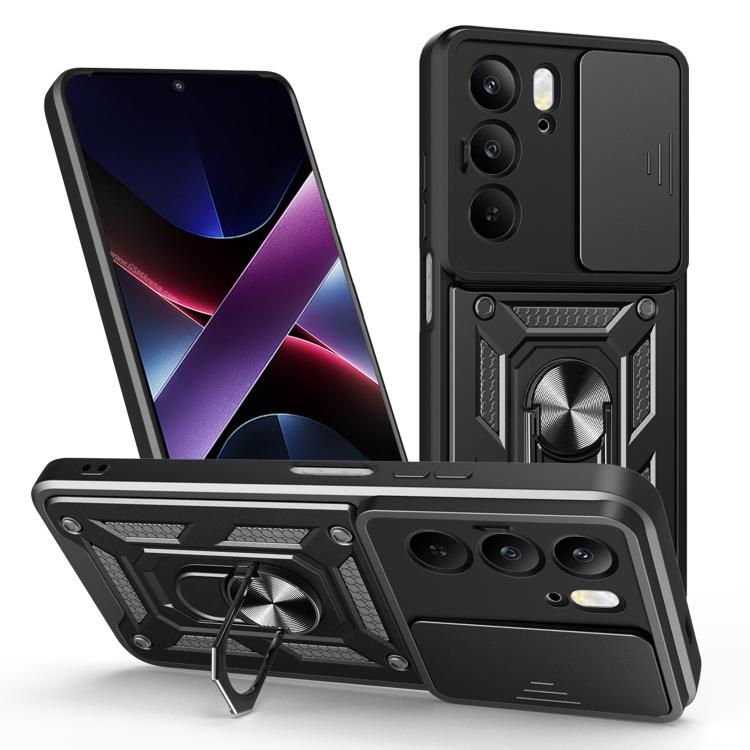 Levně RING CAMERA Kryt s držákem pro Realme C75 / Realme 14x 5G černý