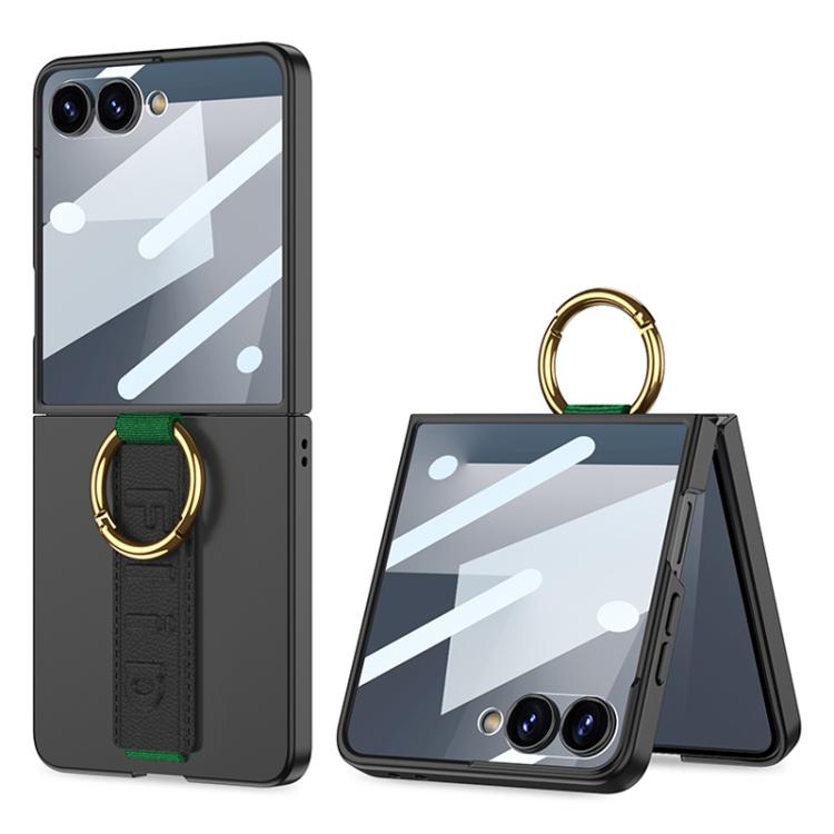 Levně GKK BAND Ochranný kryt s držákem Samsung Galaxy Z Flip7 5G černý