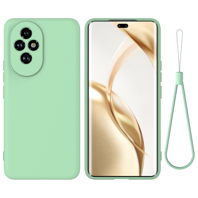 Levně RUBBER Ochranný kryt pro Honor 200 zelený