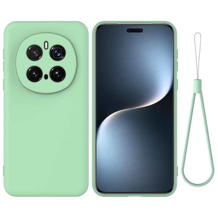 Levně RUBBER Ochranný kryt pro Honor Magic7 Pro 5G zelený