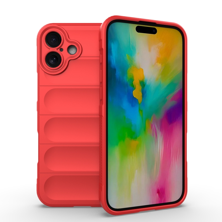 Levně STEPS Ochranný kryt pro Apple iPhone 16 Plus červený
