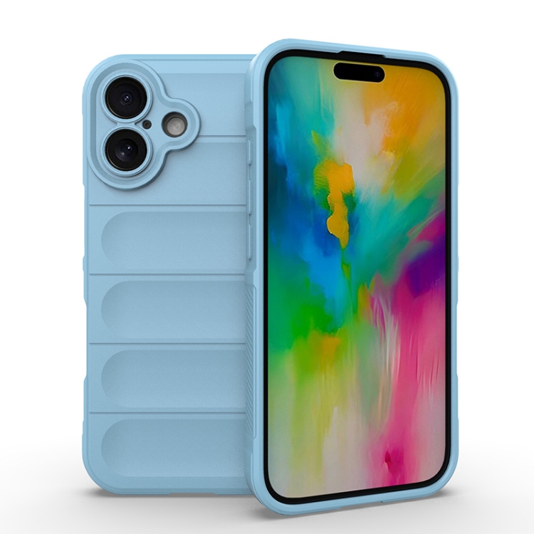 Levně STEPS Ochranný kryt pro Apple iPhone 16 světle modrý