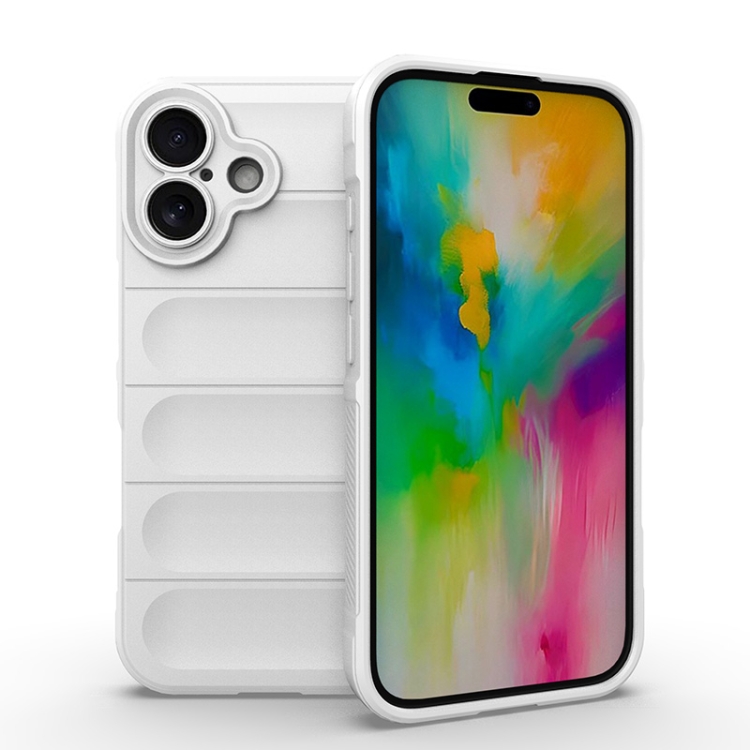 Levně STEPS Ochranný kryt pro Apple iPhone 16 bílý