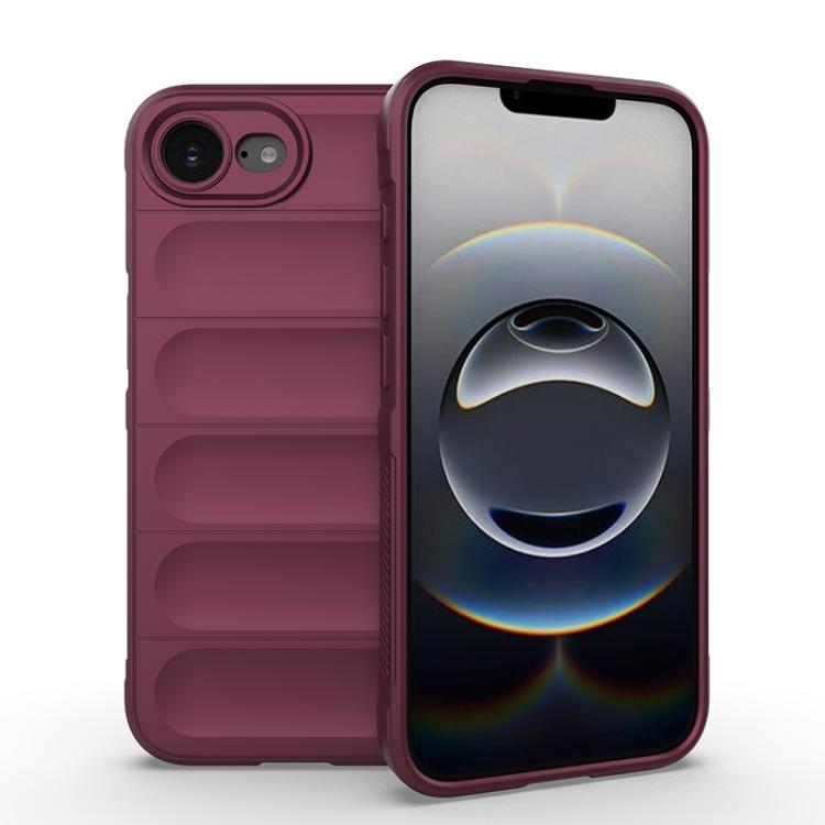Levně STEPS Ochranný kryt pro Apple iPhone 16e / iPhone 17e vínový